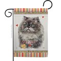 Gardencontrol 13 x 18.5 in. Cat Himalayan Happiness Double-Sided Decorative Vertical Garden Flag GA2061939